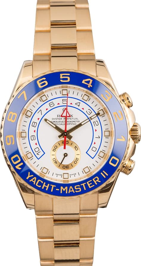 rolex gold yacht master 2 for sale